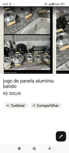 Jogo de panela