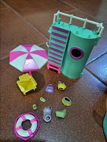 polly pocket salva vidas anos 2000