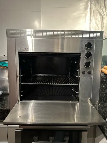 Churrasqueira Elétrica de Embutir Fischer Ranch Grill Inox - Excelente Estado