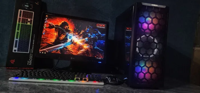 VENDO/TROCO PC GAMER/ RYZEN 3 3200G/ SSD 120GB/ DDR4/ FORMATADO + ENTREGA
