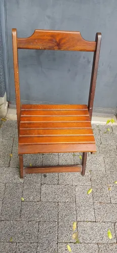 Cadeira Madeira Dobrável 