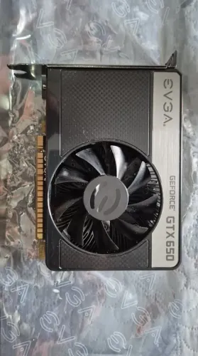 Placa De Vídeo Nvidia Evga Gtx 650 128 Bits 1gb Ddr5