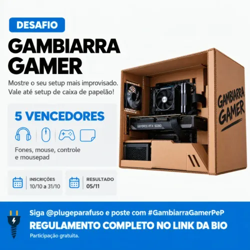 ? DESAFIO GAMBIARRA GAMER ?