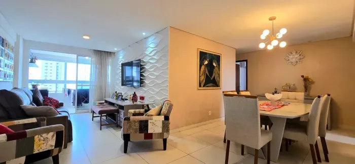 Alfredo Fernandes, Apartamento a Venda, Andar Alto, 125m², 3 Suítes, Manaíra, João Pessoa