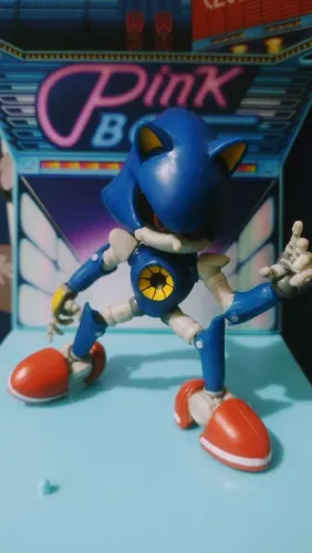 Action figure Metal Sonic - Jakks Pacific Sonic 