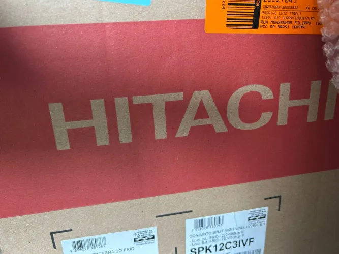 Conjunto ar condicionado novo embalado por 2100,00