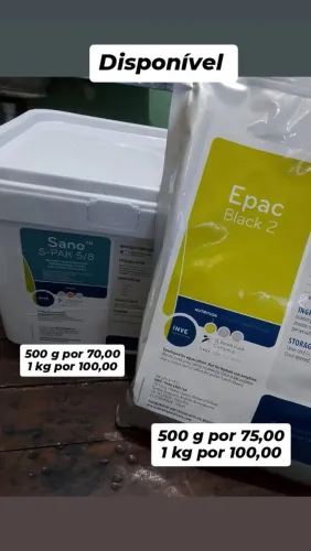 Ração Epac Black 2 e Ração Sano S-pak 5/8 
