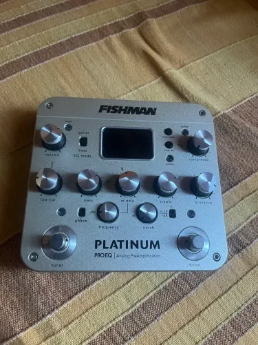 Pedal Fishman Platinum Pro EQ/DI Analog Preamp