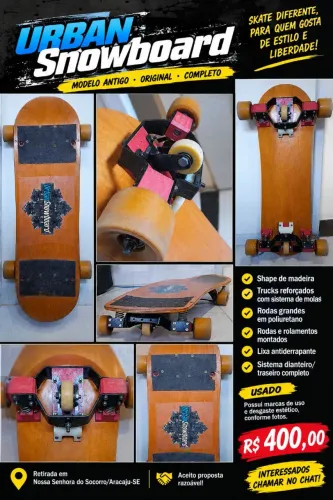 Snowboard do asfalto