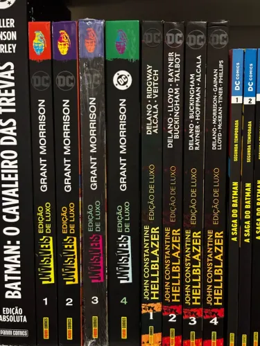 Os Invisíveis por Grant Morrison COMPLETO - 4 volumes