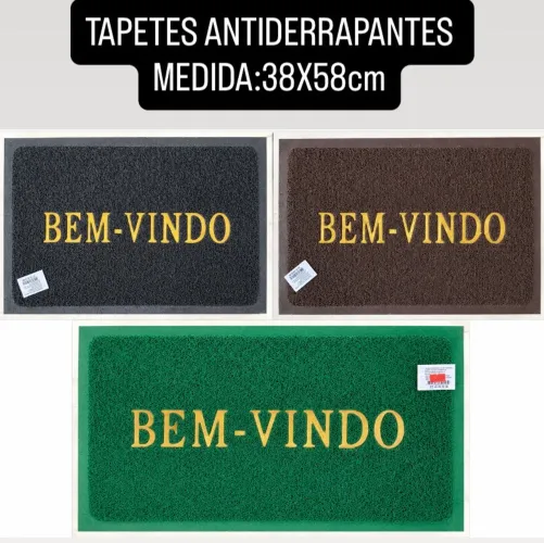 TAPETES ANTIDERRAPANTES MEDIDA:38X58cm