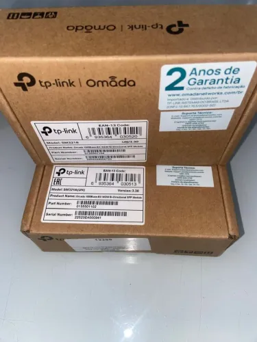 Par de Módulo Gbic Tplink SM321A e SM321B  20 km