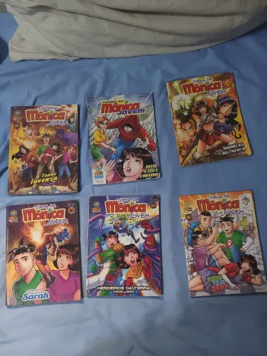 6 gibis turma da Mônica jovem