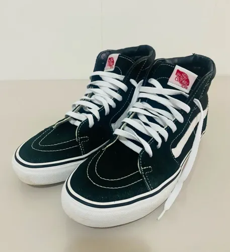 Tênis Sk8-Hi Black White