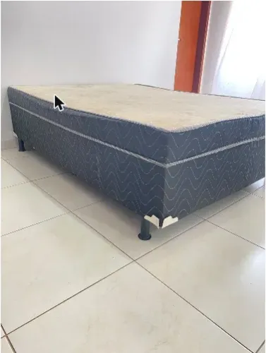 Cama box casal