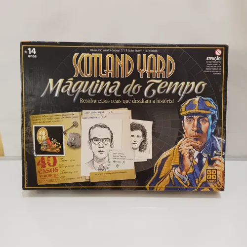Jogo scotland yard máquina do tempo 