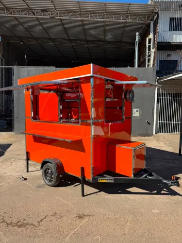 Trailer food truck