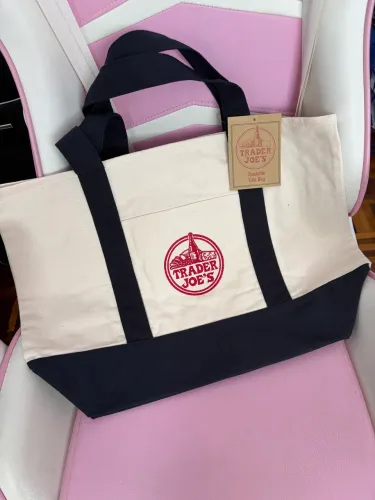 Bolsa tote bag trader joe?s azul