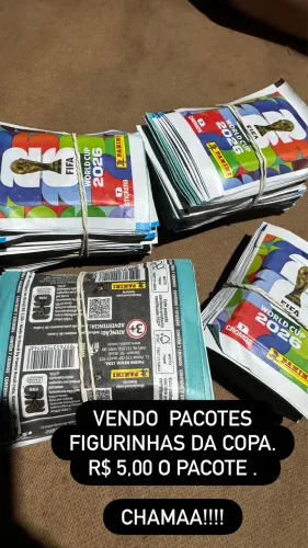 Figurinha da copa- Pacote Somente R$ 5,00!!!