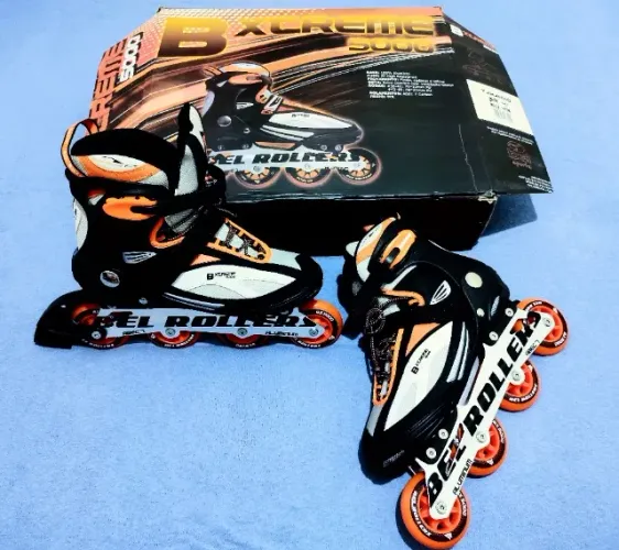 Patins B Xtreme 5000 Abec-7 Alumínio - Adulto - Calça 38 ao 41 - NUNCA FOI USADO!