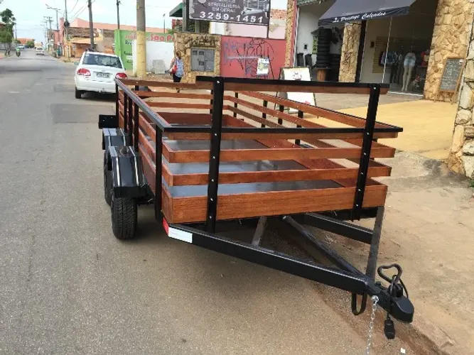 Carreta Fazendinha 2 eixos 1,20 x 2,50
