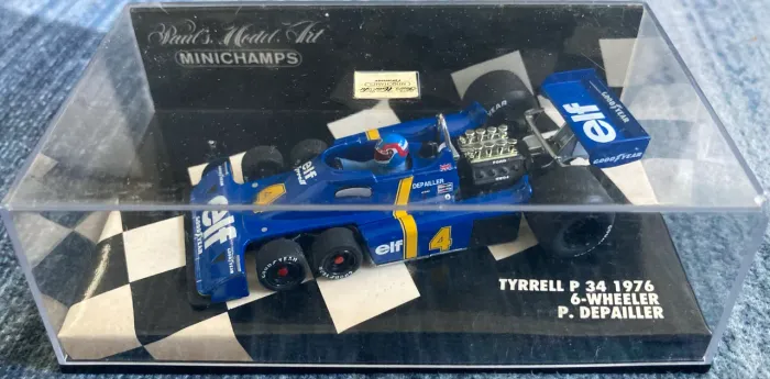 Tyrrell P34 6-wheeler 1976 P. Depailler 1:43