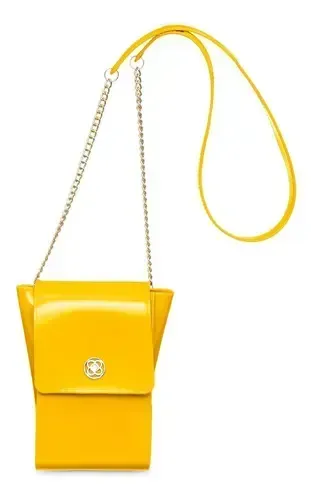 Bolsa Feminina Petite Jolie Louise Pequena - Cor Mostarda