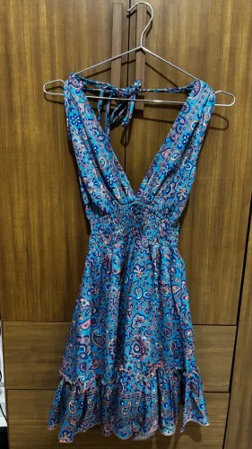 Vestido curto indiano