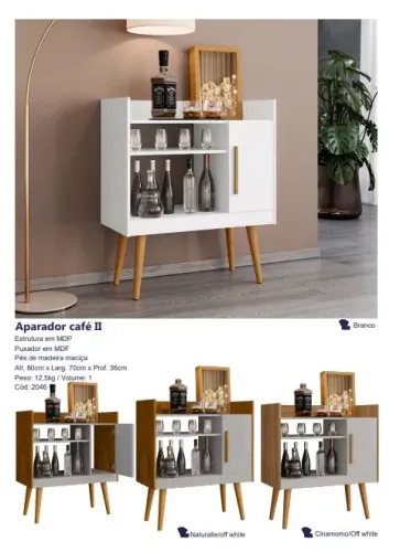 Aparador Café II 70cm