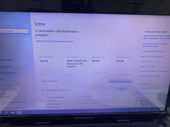 Promoção Notebook Lenovo