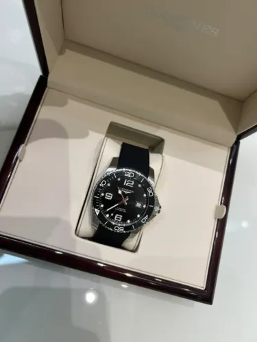 Relógio Longines HydroConquest 41mm Automático Cerâmica - Completo