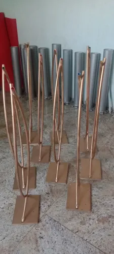 Colunas diferentes para decorar 