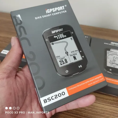 IGPSPORT BSC200 - Ciclo Computador GPS com Rota