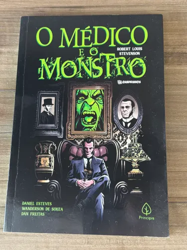 LUVRO EM QUADRINHO: O MÉDICO E O MONSTRO