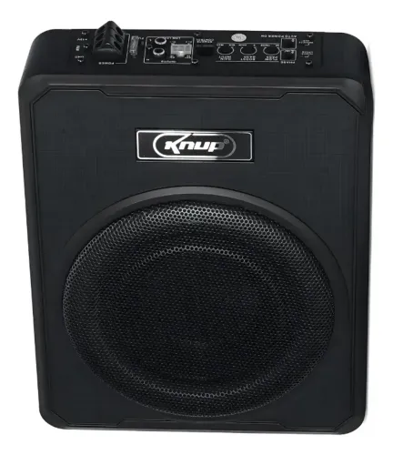 Subwoofer Ativo Slim 8" Knup KP-SC501