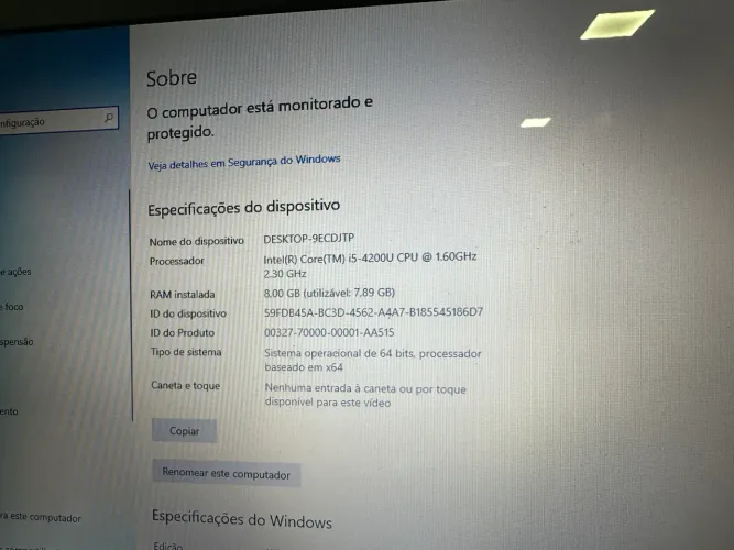 Notebook Asus x550l