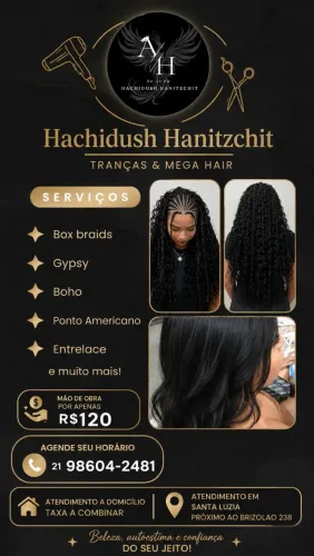Trancista, implantista, nail designer e lash designer 