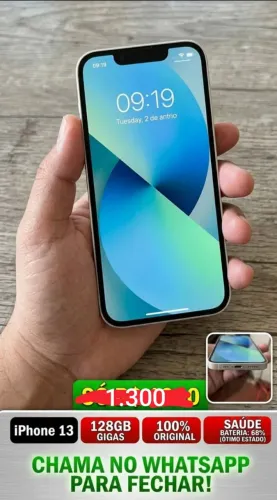iPhone 13 apenas 1.300