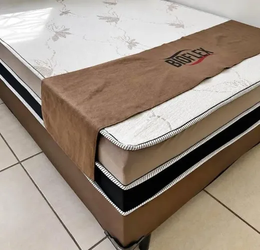 Cama Box casal Absolut espuma D33 / Nova pronta entrega 