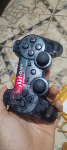 Controle ps3 edição especial cinza fumê