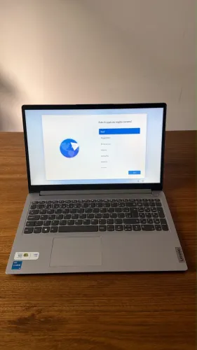 Notebook Lenovo IdeaPad 1 15IAU7 Processador: Intel Core i5 1235U Memória RAM: 8Gb