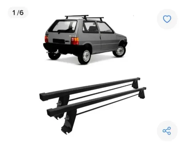 Bagageiro de teto do carro