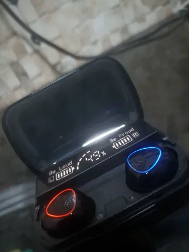 Fone de Ouvido Sem Fio Bluetooth M10 V5.3 ? Case com Função de carga e Visor Digital