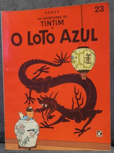 HQ - Vintage (1969/1970) - As Aventuras de TINTIM - O Loto Azul