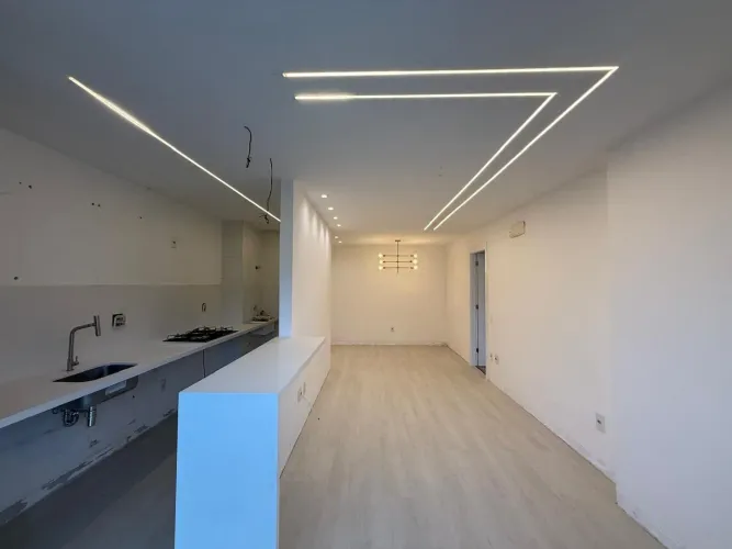 Gesso, drywall, rebaixamento, divisórias, paredes, pintura 