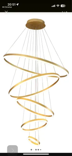 Lustre pendente 