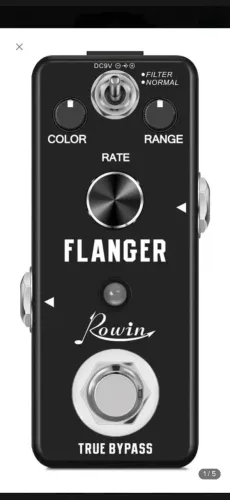 pedal de efeito Rowin LEF-312 Flanger