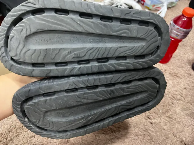 Chinelo slide preto baw ? tamanho 35/36