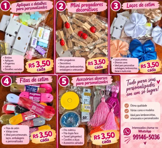 Vende-se produtos de loja personalizada