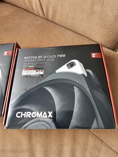Noctua Fan NF-A12x25 PWM Lacrado Chromax black